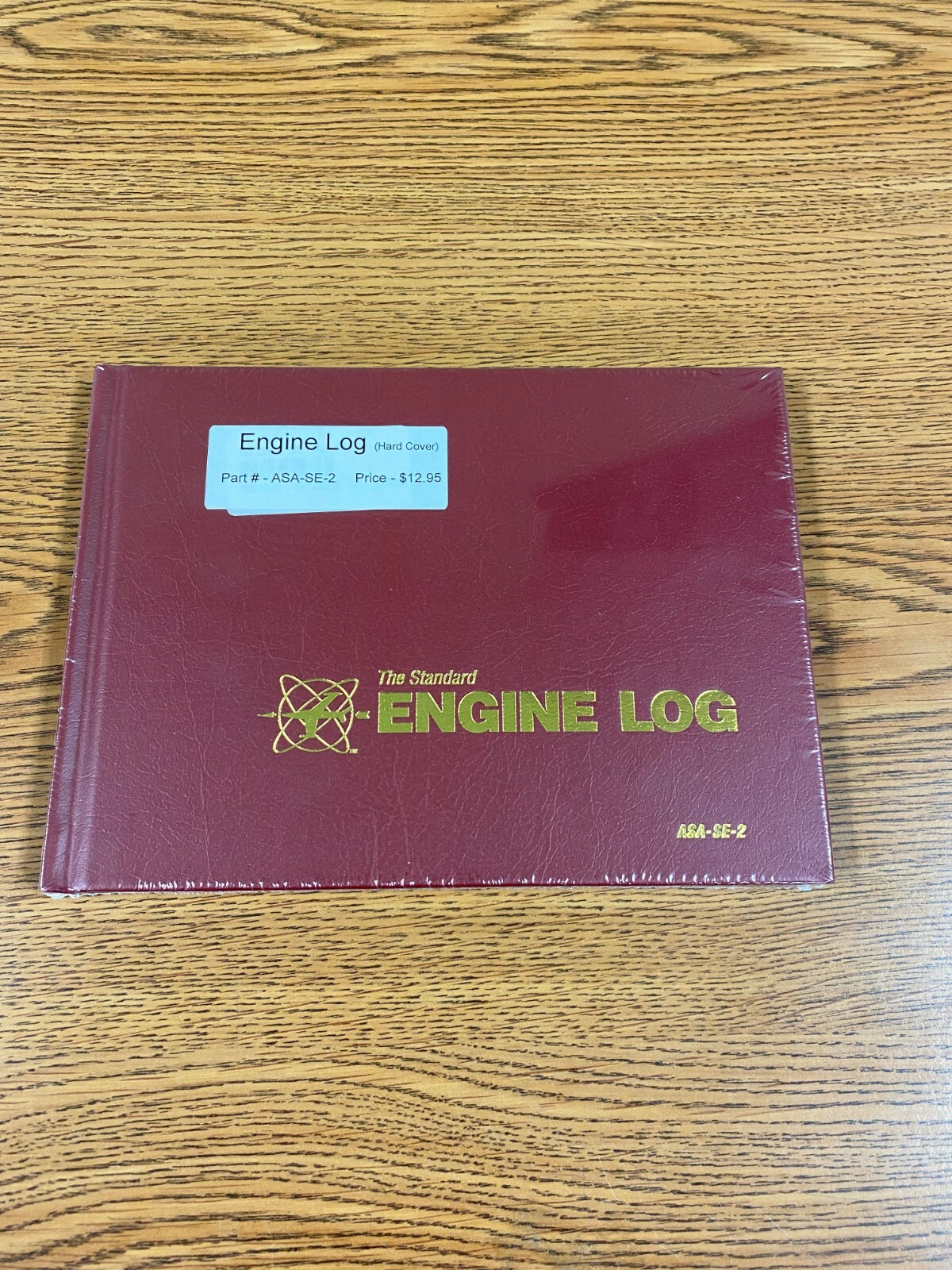 NEW ASA-SE-2 The Standard Engine Maintenance Logbook, Burgundy, Harcover (A)