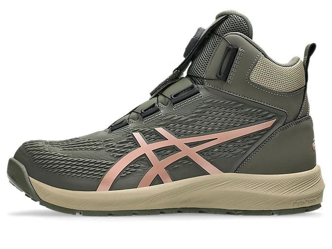 Asics Winjob CP122 Boa Mantle Green Rose Gold 1273A117-300 Men's US6-12.5 NEW