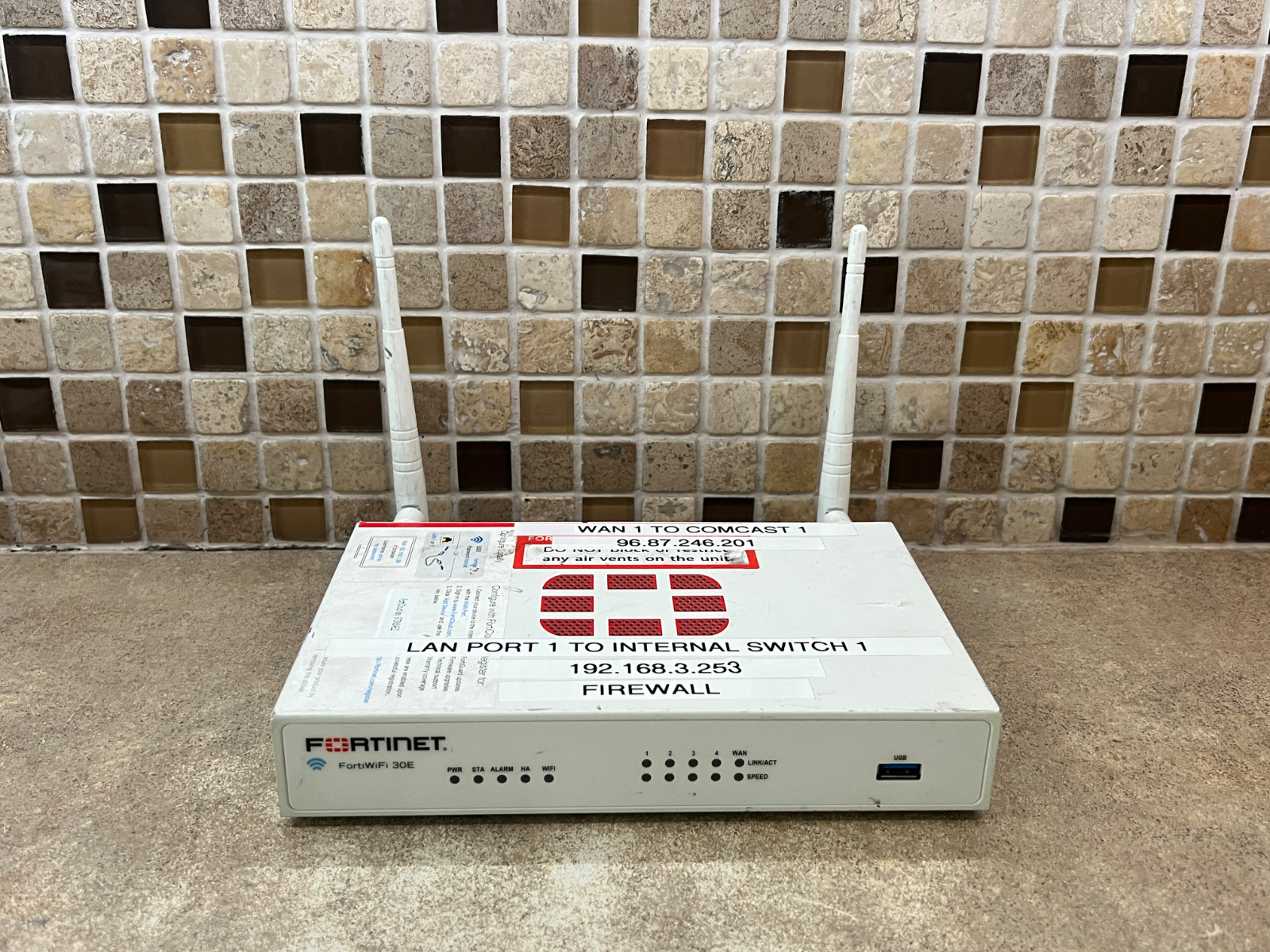 Fortinet FortiWiFi 30E - White (FWF-30E) Network Security Firewall