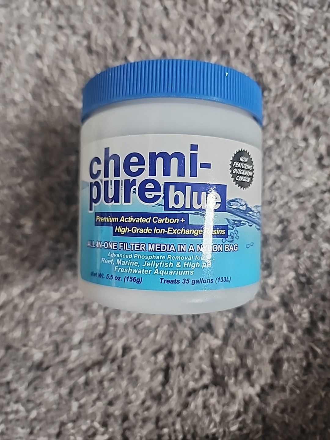 Chemi-Pure Blue Premium Activated Carbon + High-Grade Resins