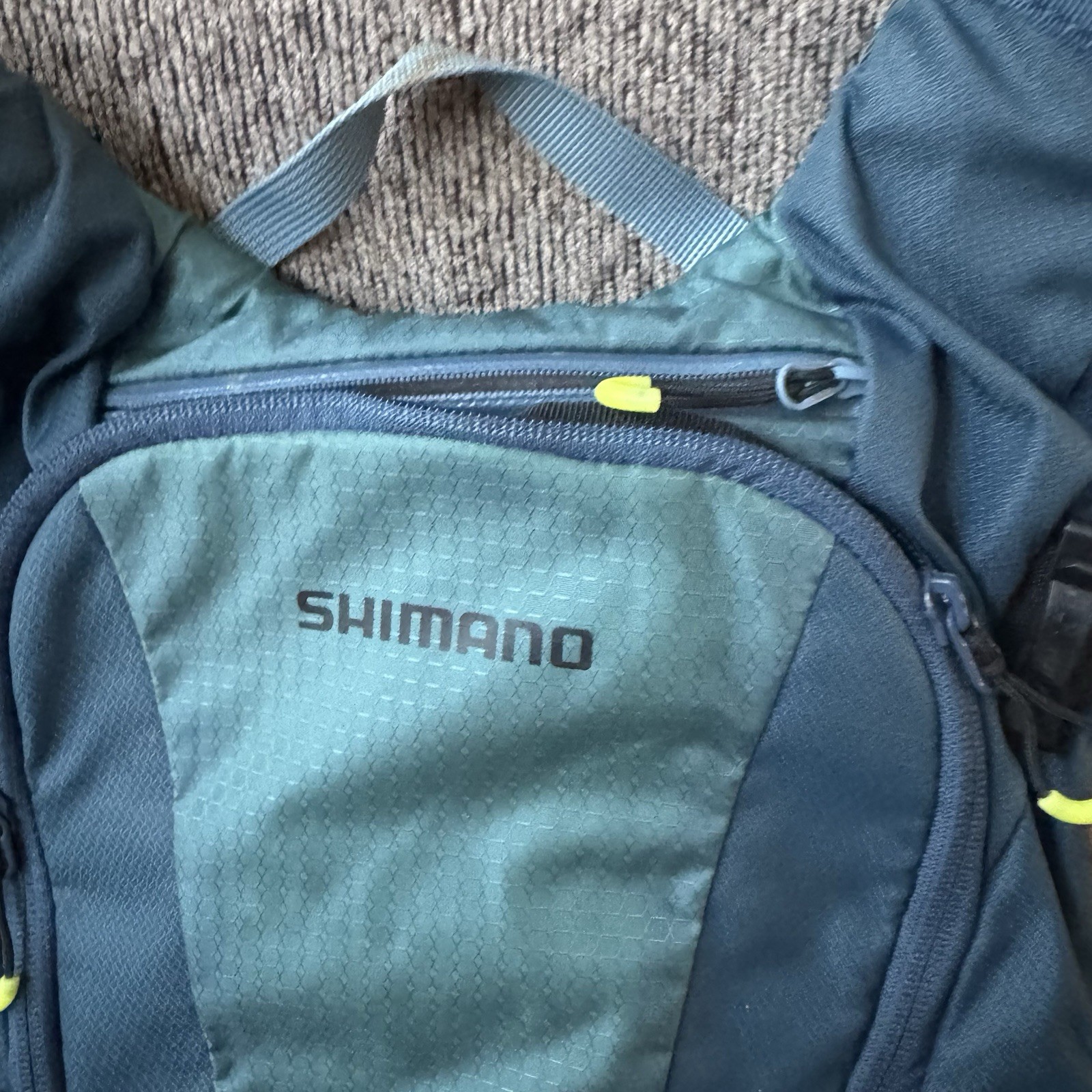 Shimano U6 Hydration Backpack Cycling No Bladder Camelbak Good Condition