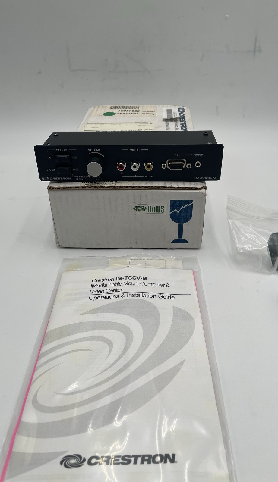 Crestron IM-TCCV-M iMedia Table Mount Computer Video Center VGA