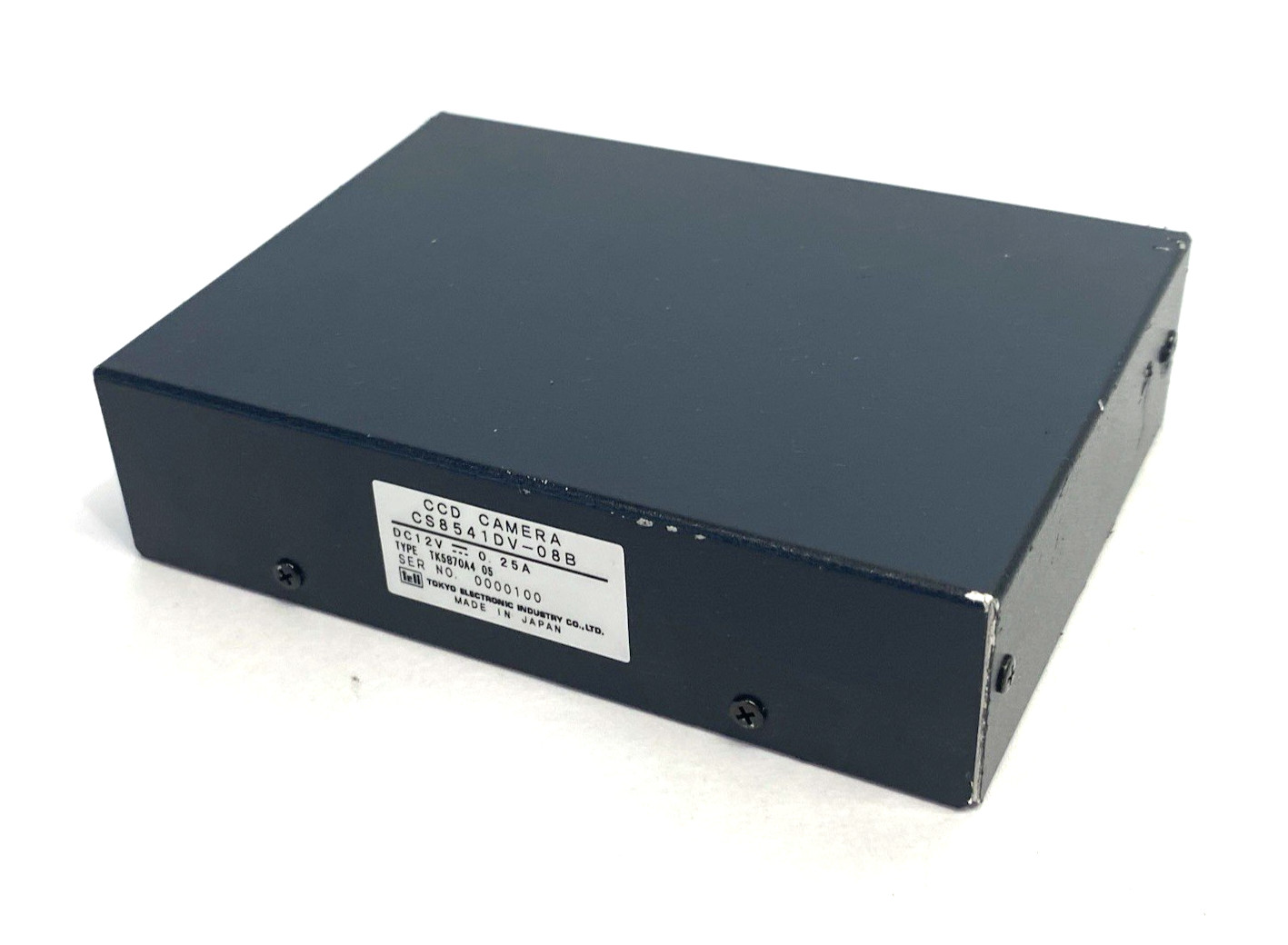 Tokyo Electronic CS8541DV-08B Camera Controller, CCD Camera DC12V 0.25A