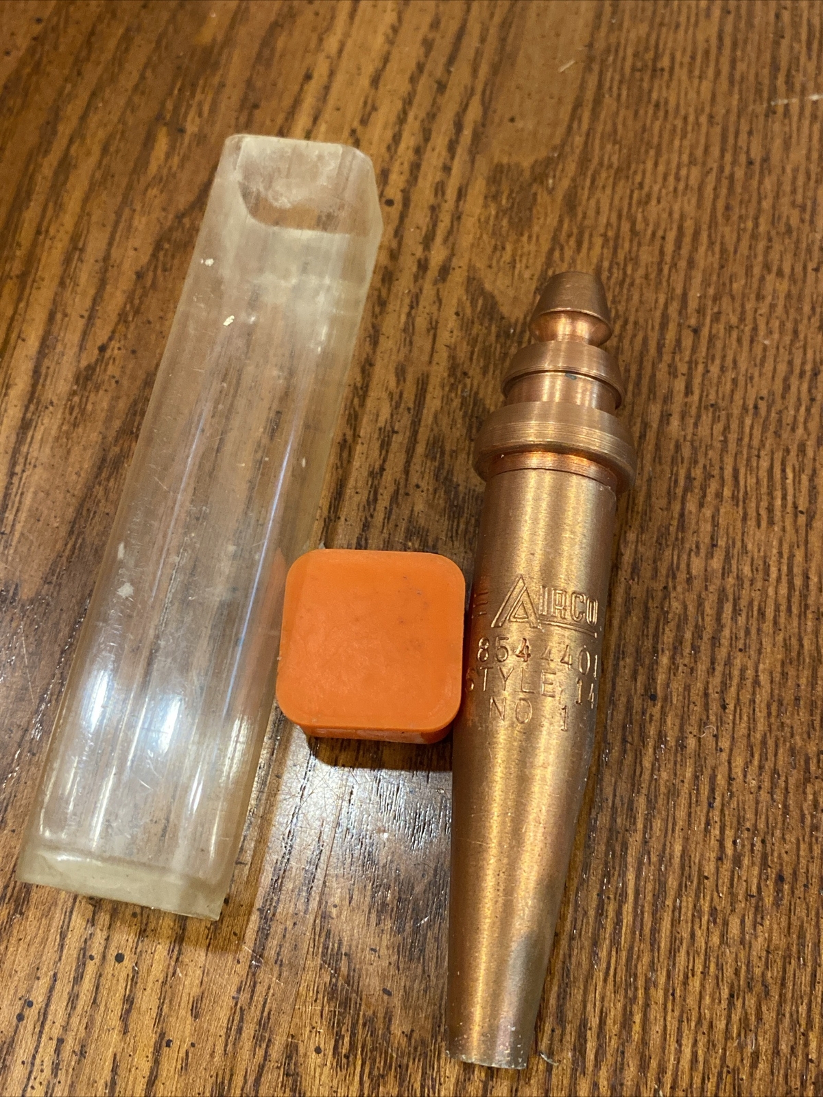 Vintage Airco Style 144-1 No 1 854 4401 Copper Acetylene Cutting Torch Tip