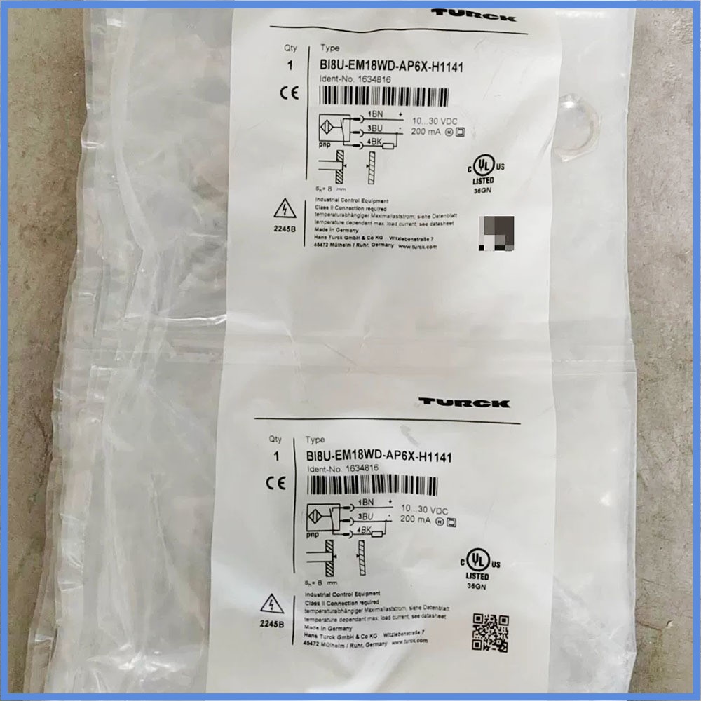 Brand new sensor BI8U-EM18WD-AN6X-H1141 BI8U-EM18WD-AP6X-H1141 TURCK