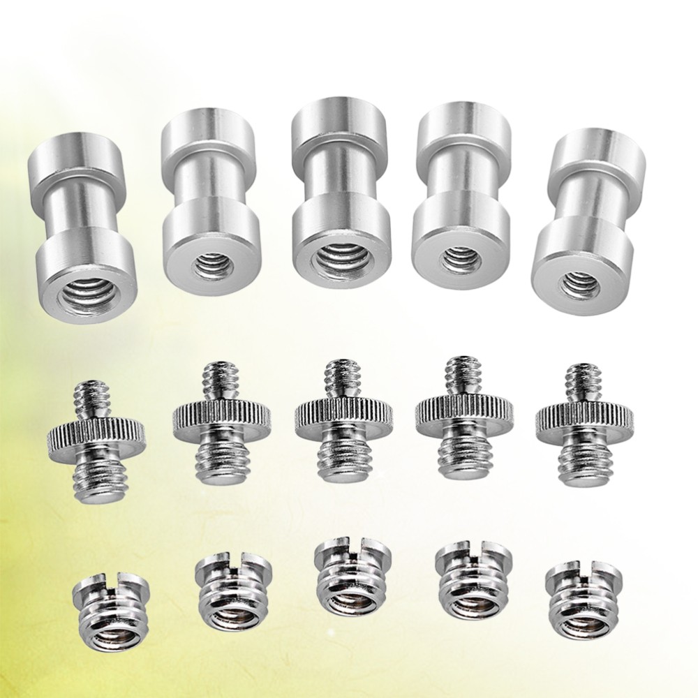 15 PCS/Set Tripod Conversion Screw Camera Accessories Mount Adapter