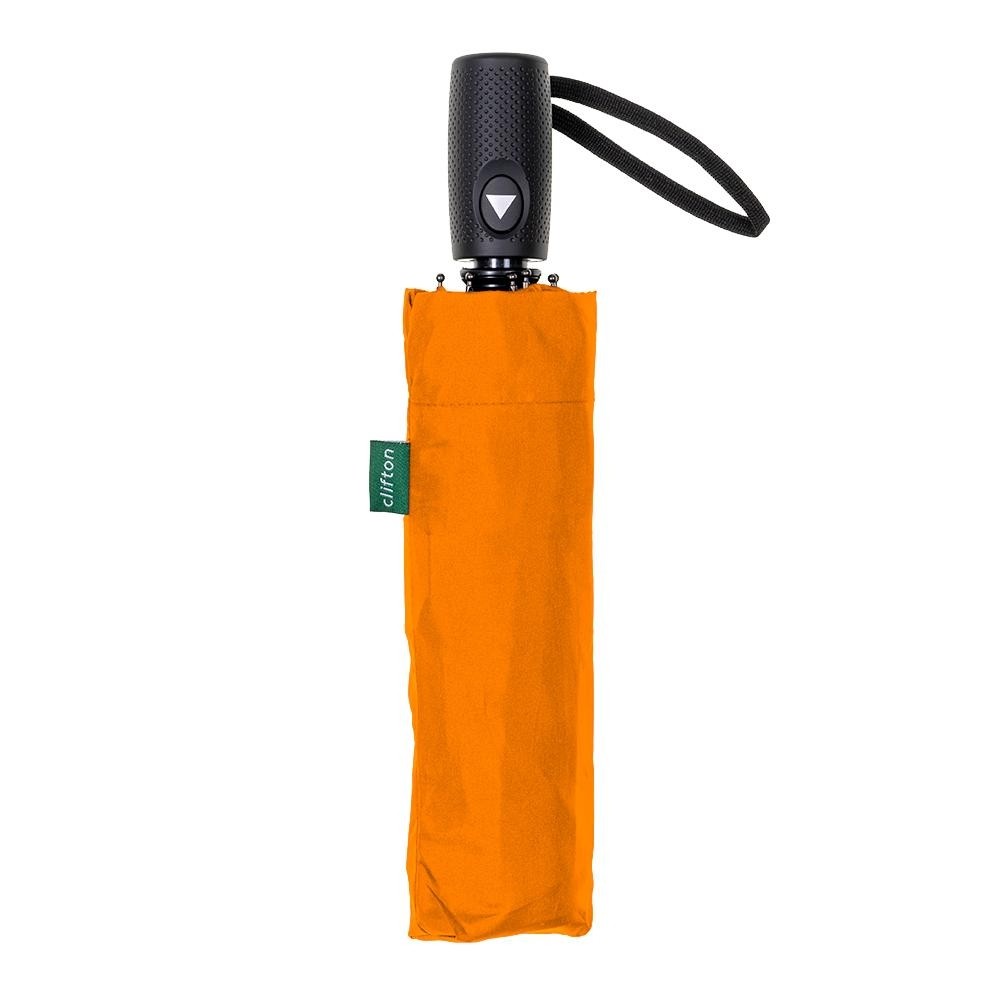 Clifton Auto Open Umbrella Orange