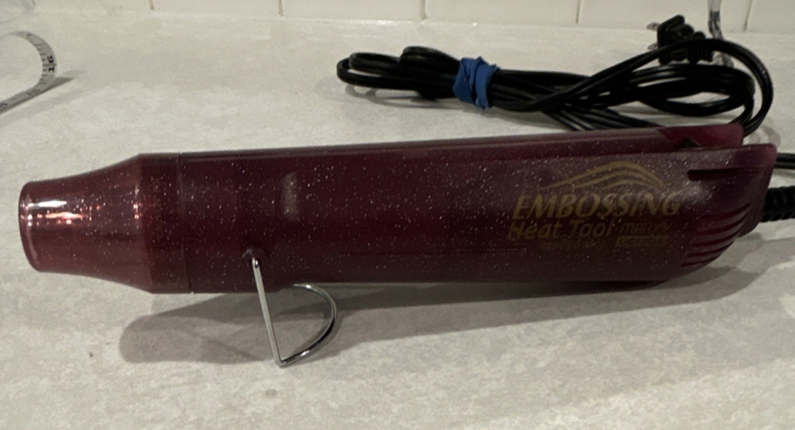 Marvy Uchida Embossing Heat Tool Purple Glitter