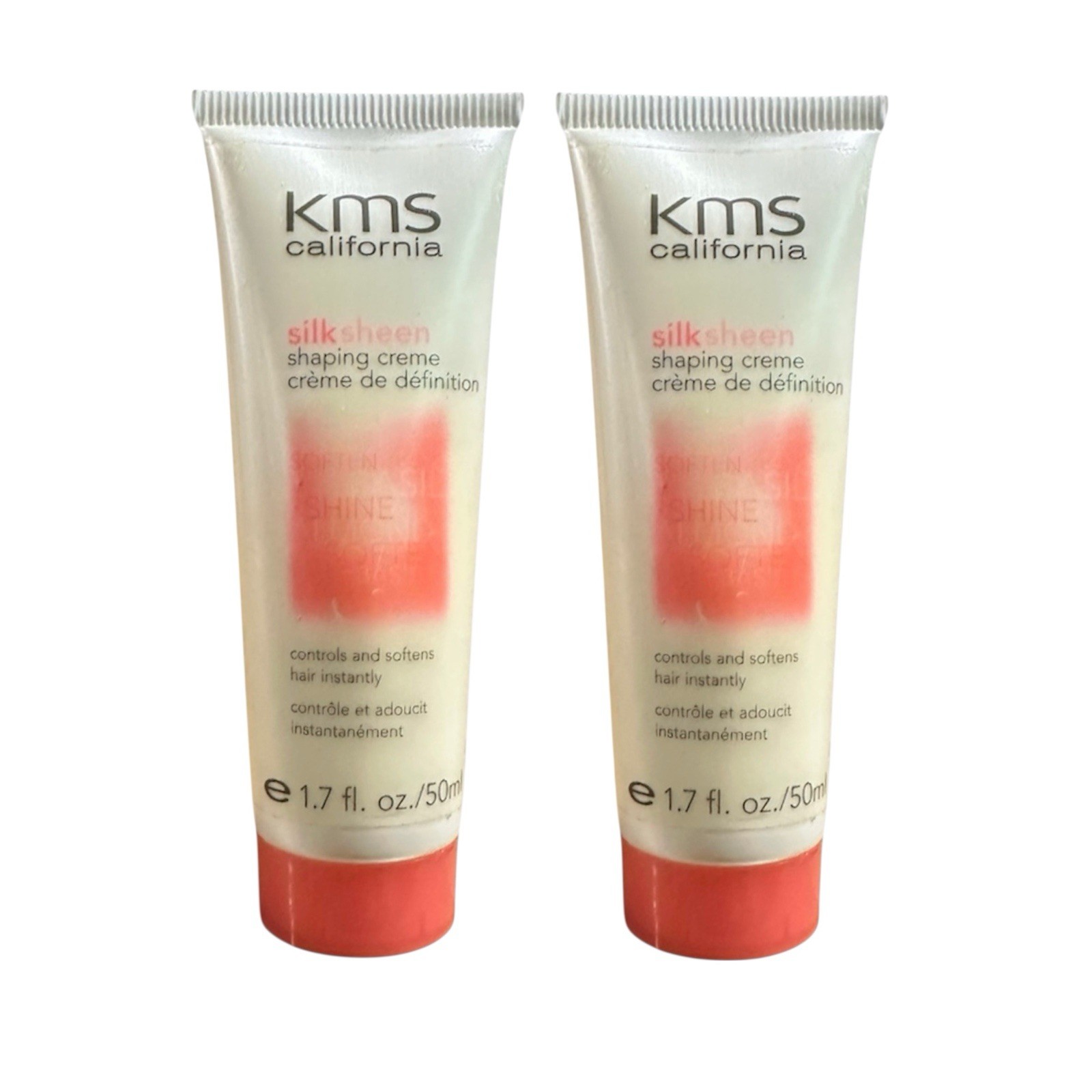 KMS Silk Sheen Shaping Creme 1.7 fl oz (Pack of 2)
