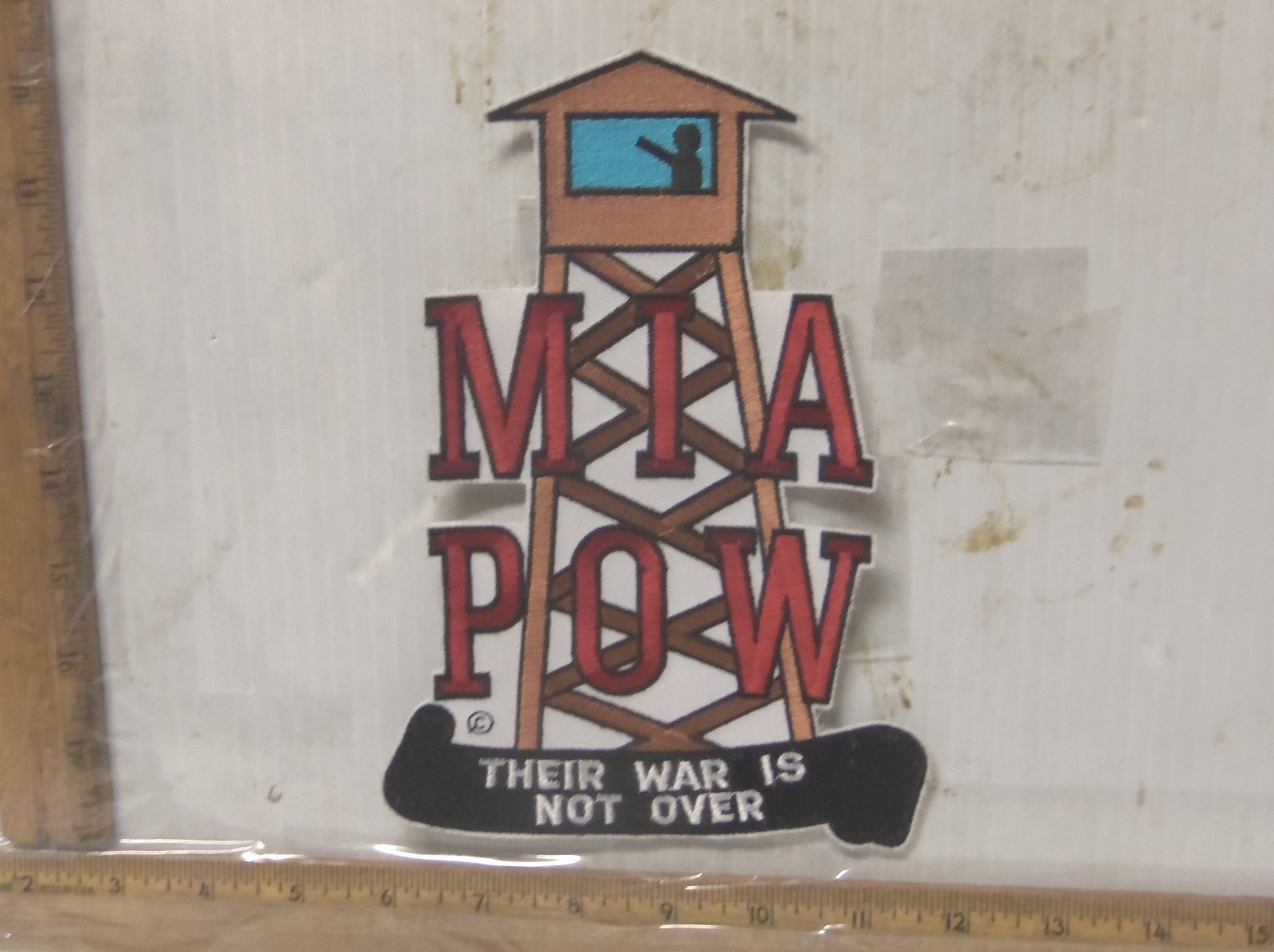 MIA*POW - Their War is Not Over Embroidered Back Patch