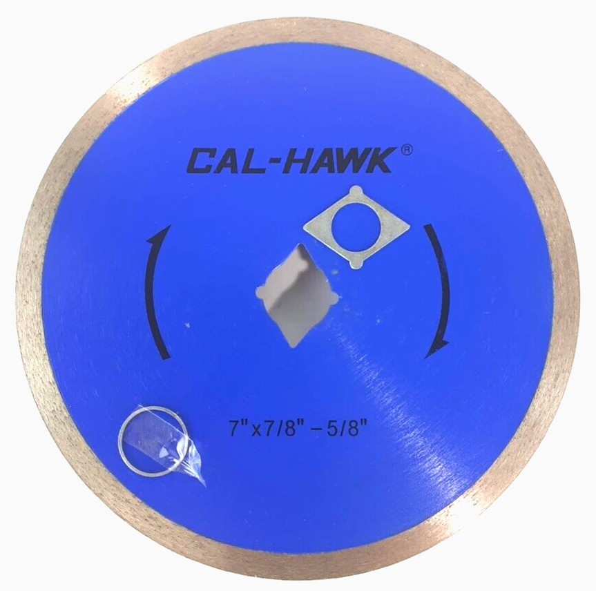 7"Wet Continuous Rim Diamond Saw Blade for Cutting, Tile, Marble, Slate & Others