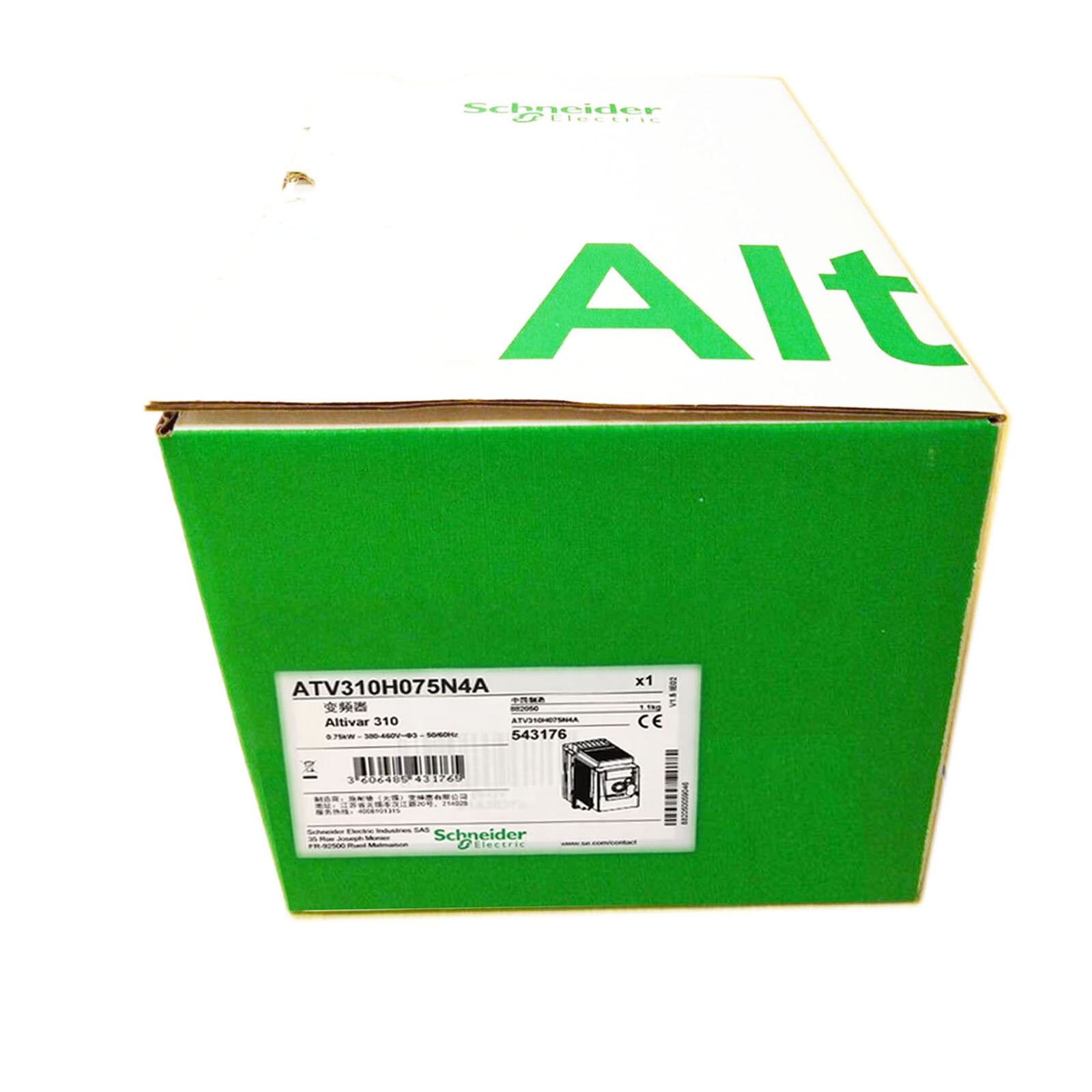 NEW SCHNEIDER ELECTRIC ATV310H075N4A 380-460V 3.6/2.3A
