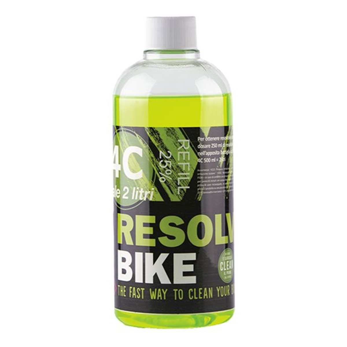 RESOLVBIKE 1501-5 DETERGENT REFILL RESOLVBIKE CLEAN 4C 500 ML MOTORCYCLE WASH