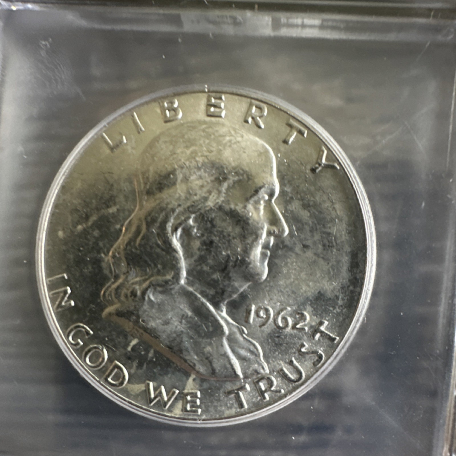 1962-D Franklin Half Dollar 50C ICG MS 62 Uncirculated Silver Denver KM#202