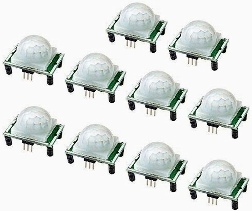 10 PCS HC-SR501 PIR Motion Sensor Module Infrared Detector for Security