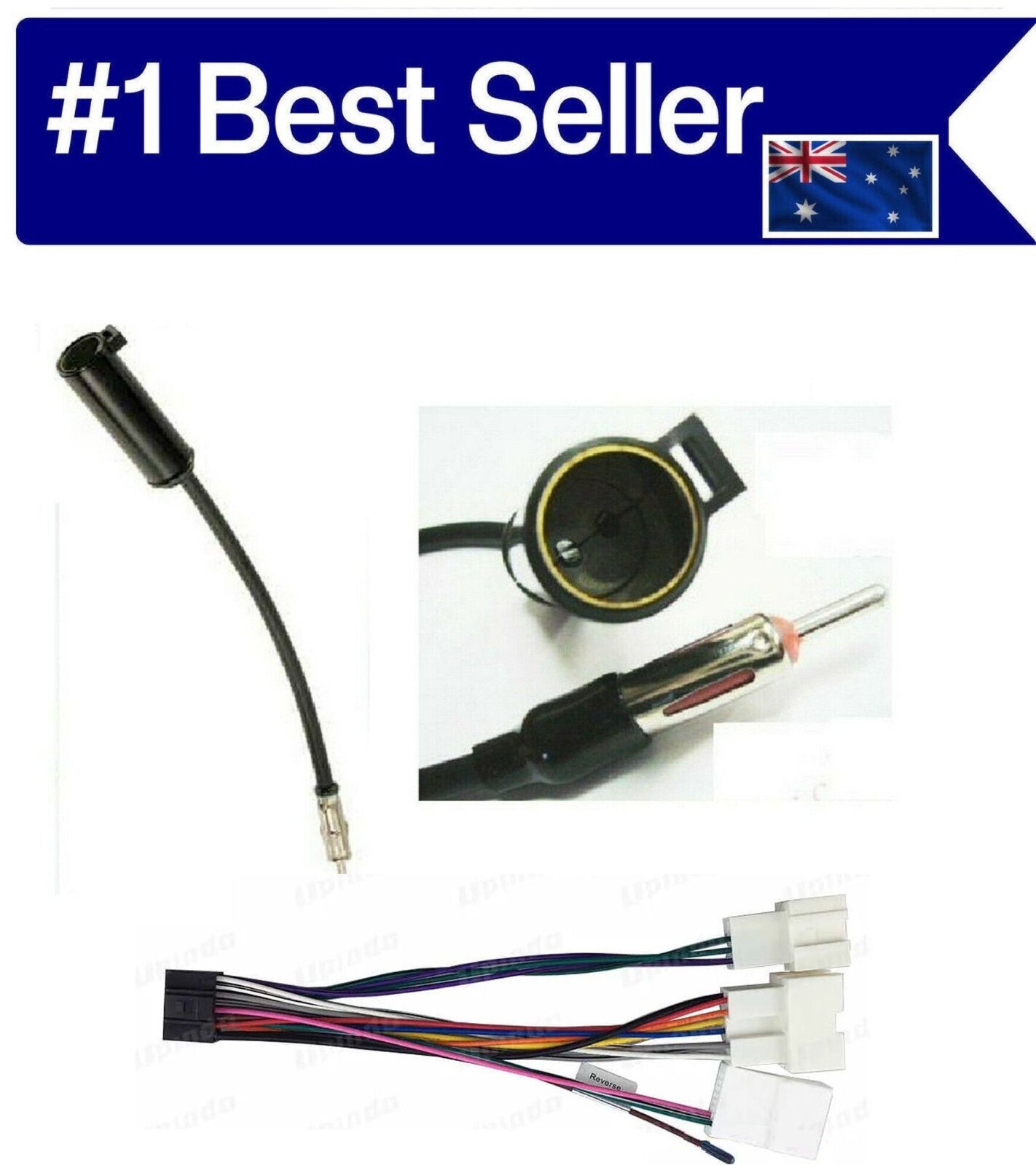 For MURANO 2005-2008 POWER & ANTENNA ADAPTER FOR NEW ANDROID HEAD UNIT