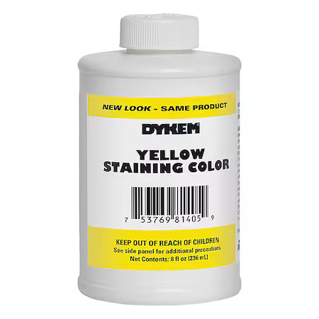 Dykem 81405 Opaque Staining Color, 8 Oz, Yellow