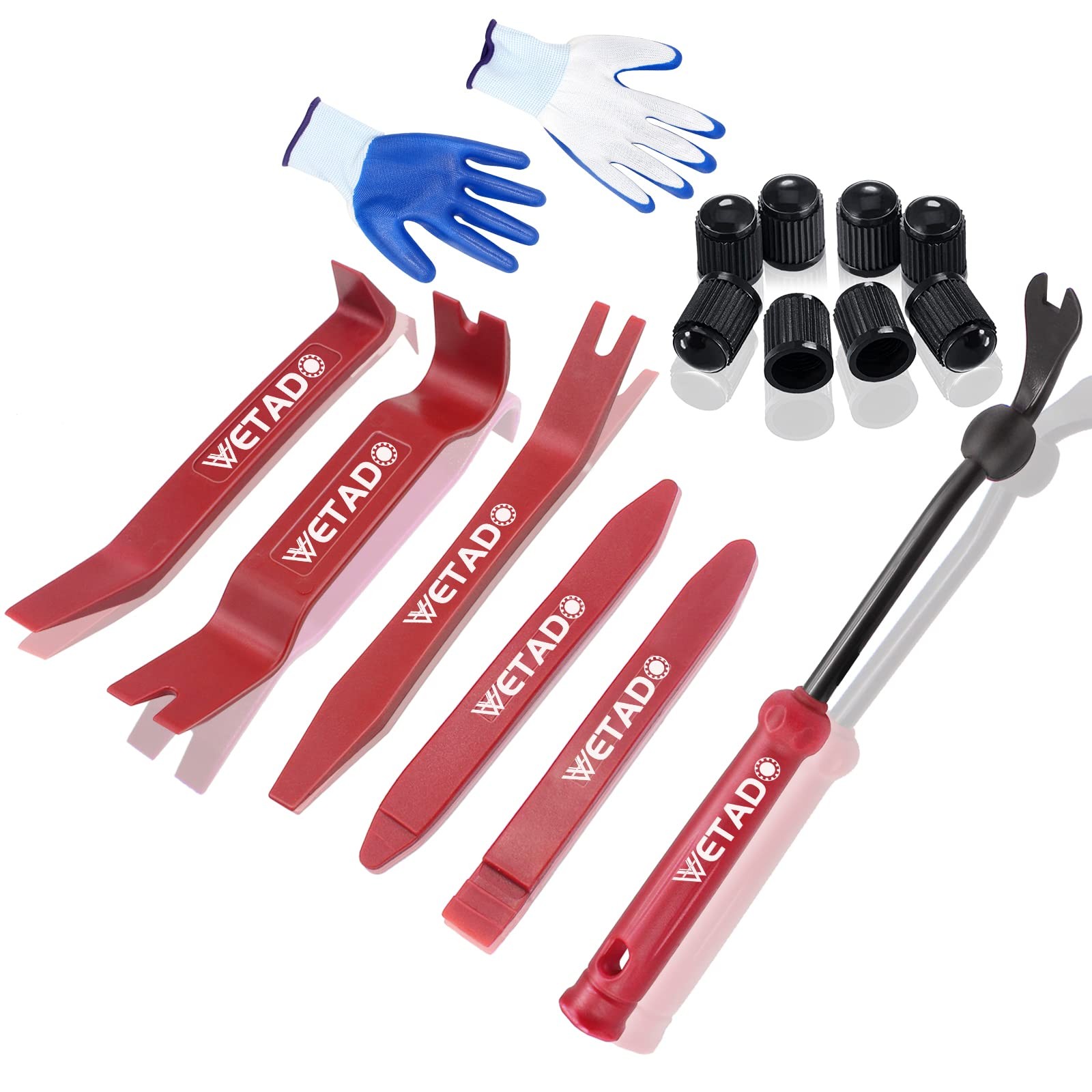 Auto Trim Removal Tool Set 16 Pcs Auto Car Trim Tool Kit Plastic Pry Tool Kit Fo