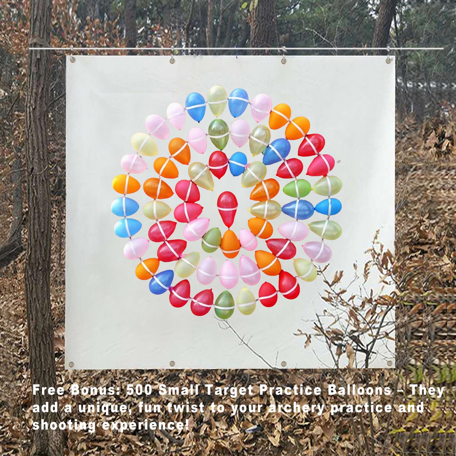 Diolili 2Mm Slingshot Archery Target Backstop Netting