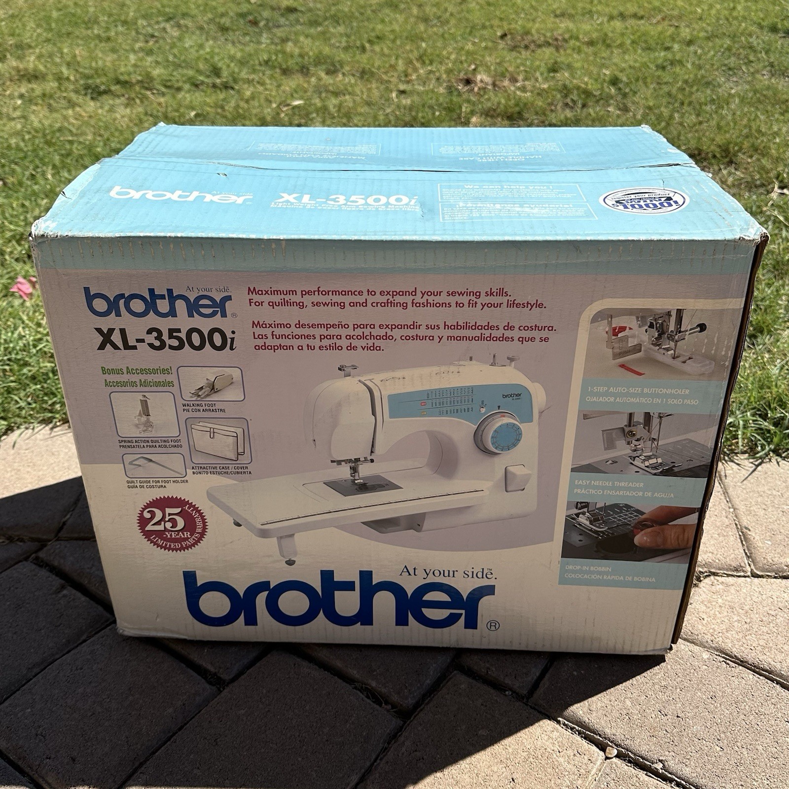 Brother Sewing Machine XL-3500i New Open Box