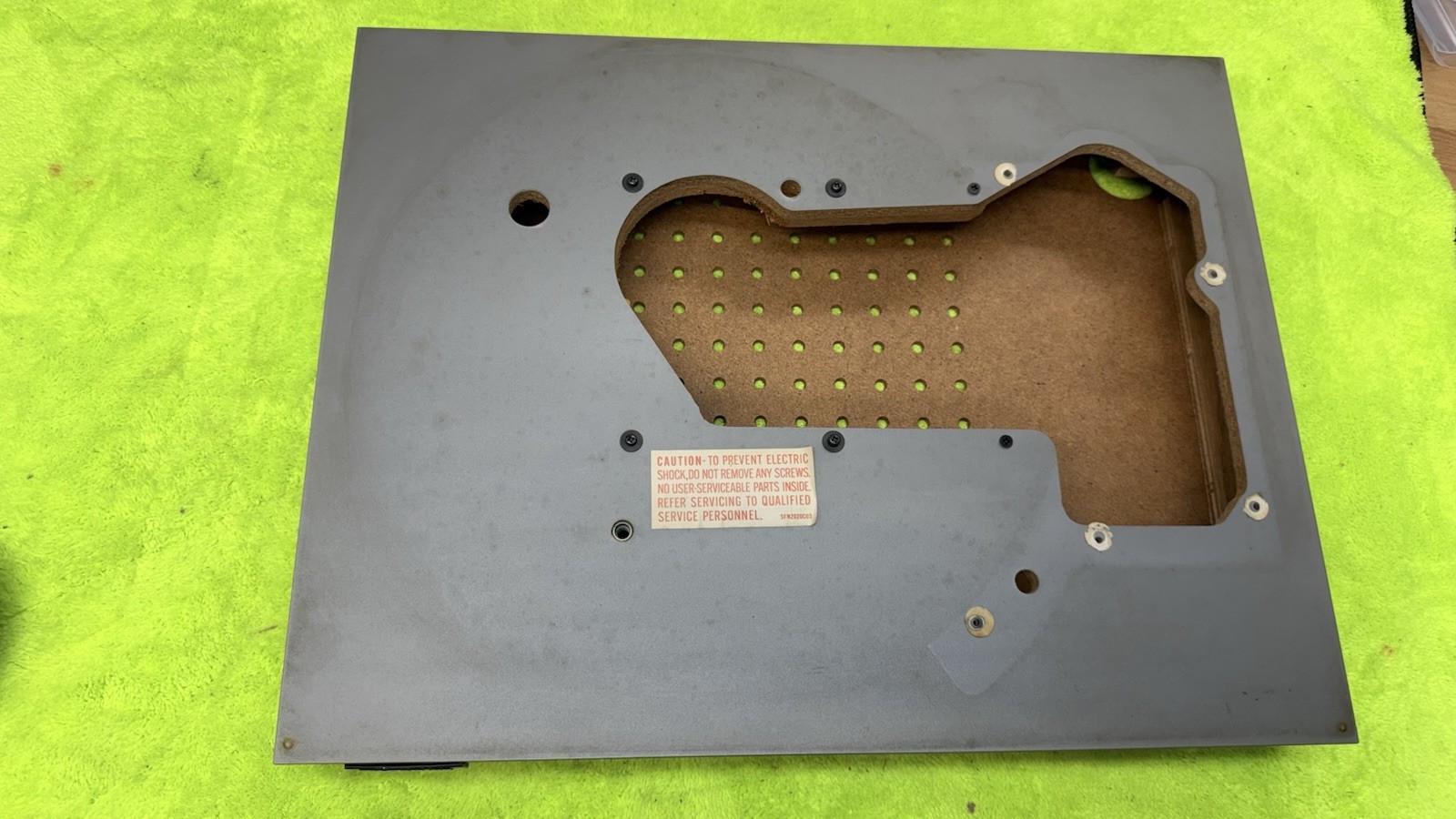 Original Technics SL-23 Turntable WOODEN PLINTH BASE INTACT SEE PICS 🔥🔥