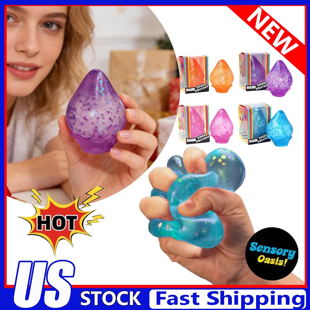 Dream Drop Squish Stress Toy Fidget Squeeze Trending Special US