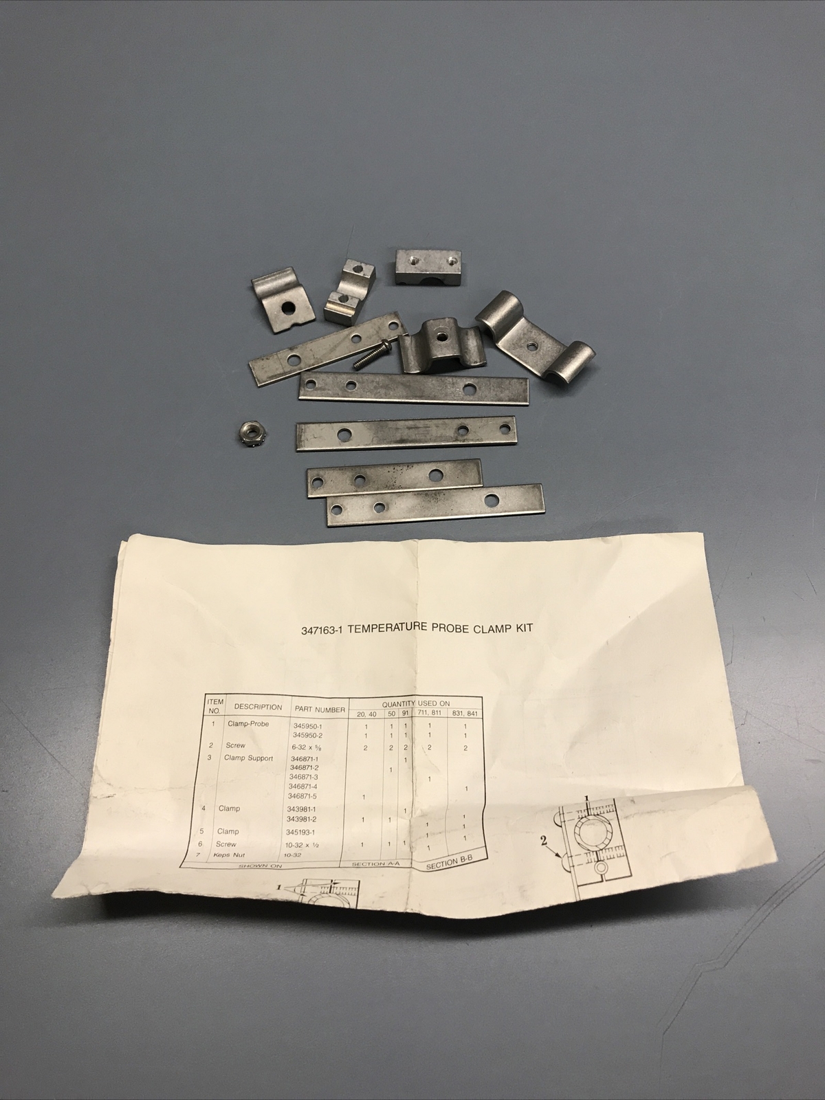 00-347163-1 Hobart Temperature Probe Clamp Kit