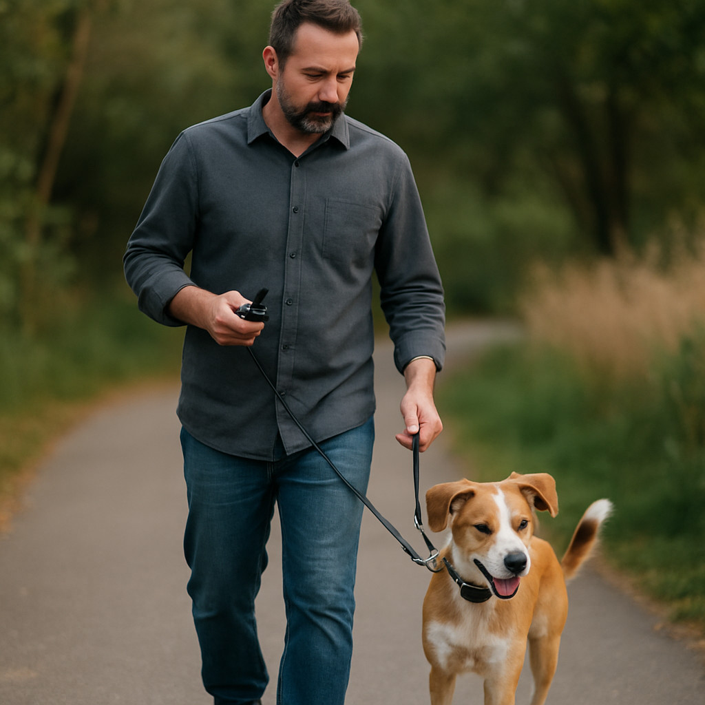 TECH-LOVE Dog Training Collar with Remote Protection