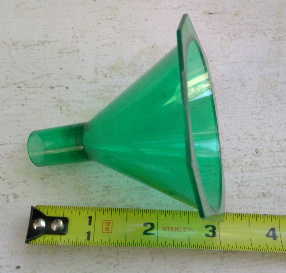RCBS Powder Funnel (22-45 Cal)-(09087)-Clear Green