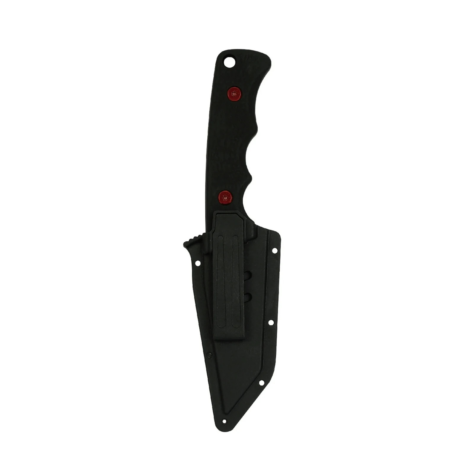 Ozark Trail Eagle Rock 7.5 inch Fixed Blade Black Tanto