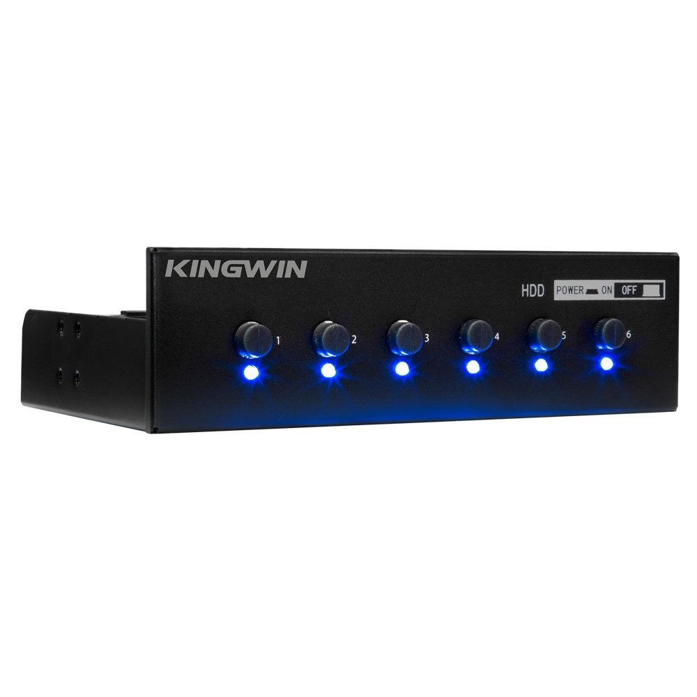 Kingwin Hard Drive Power Switch Module for 2.5 inch/3.5 POWER SWITCH, Black