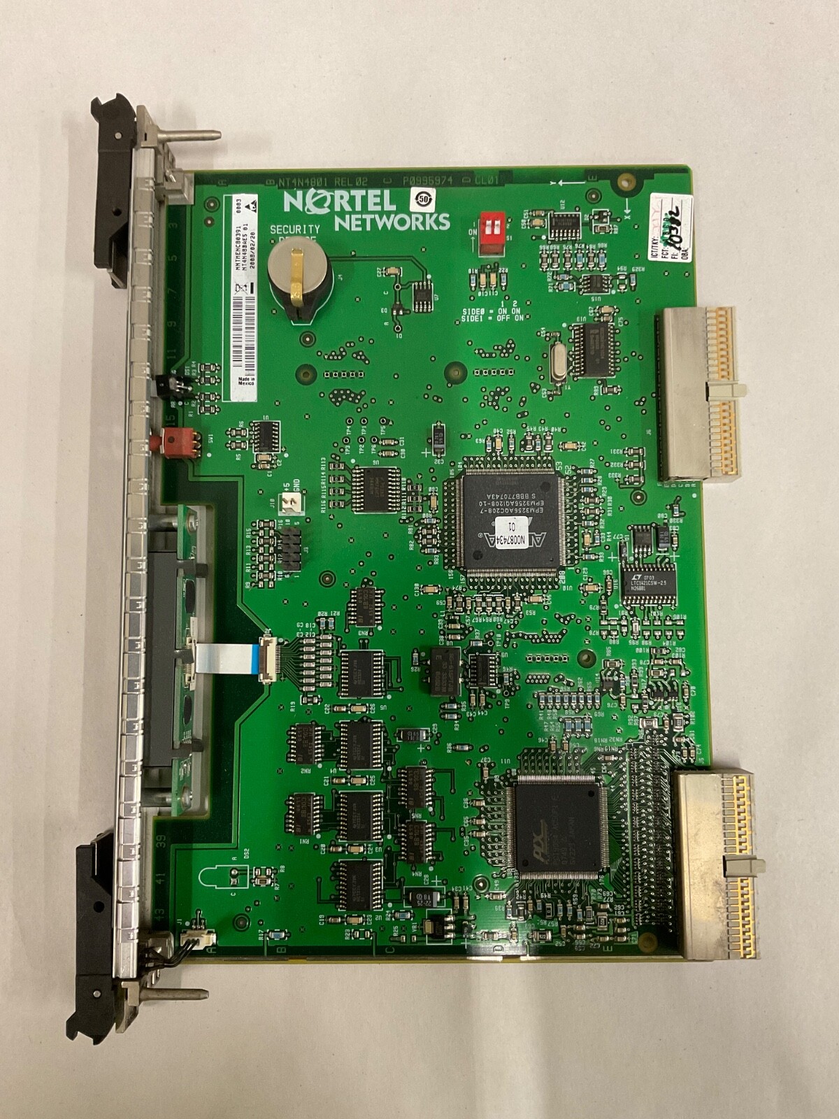 Nortel Networks NT4N48BAE5 01 System Utility Card
