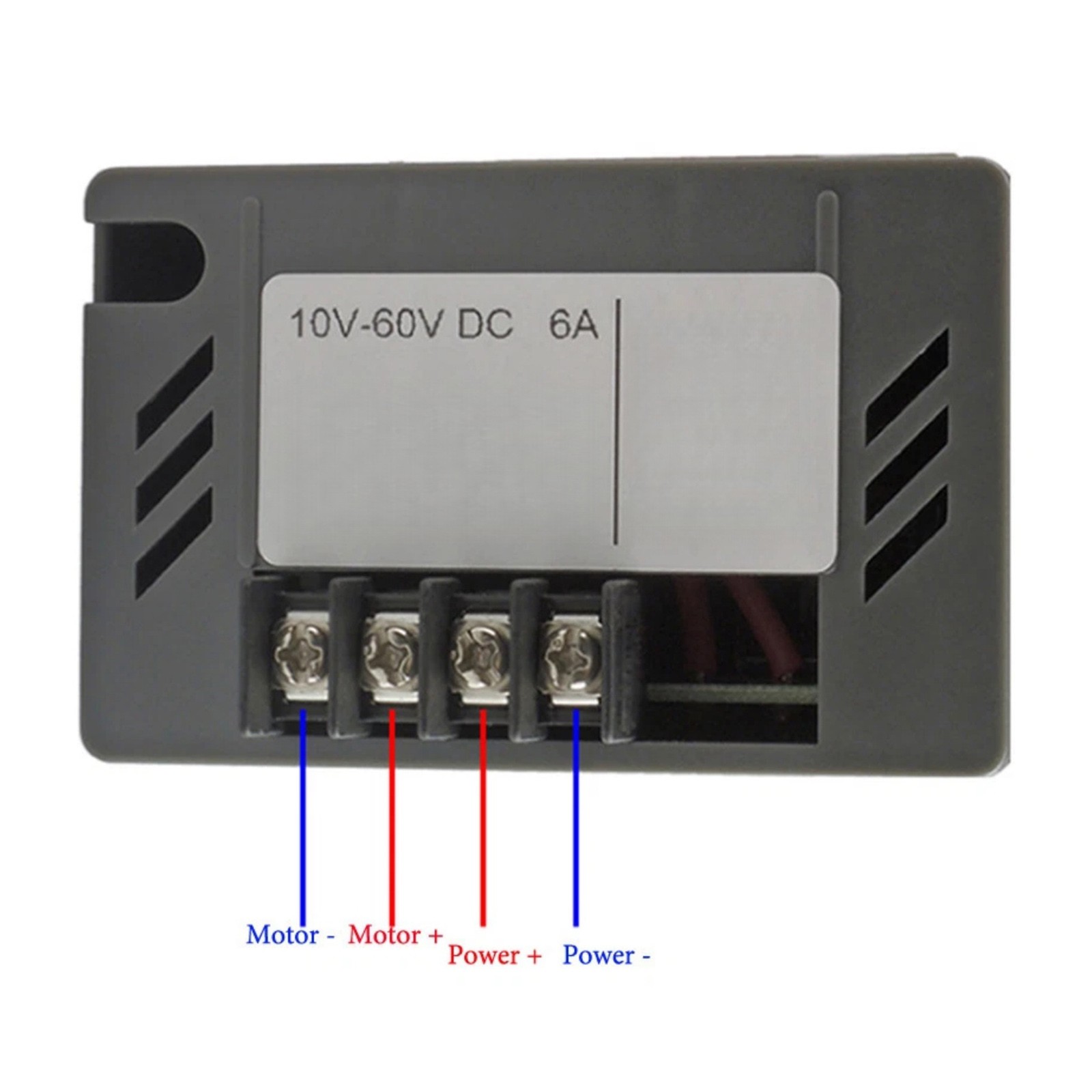 PWM Speed Controller DC Motor 10-60V 6A Reversible Regulator Switch Device