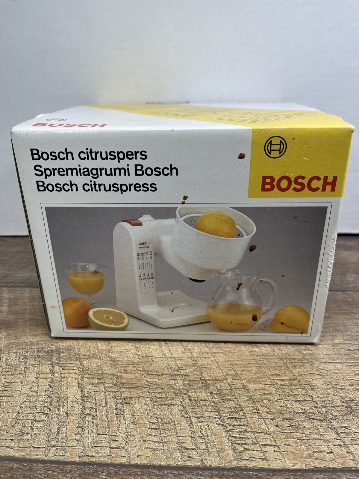 Bosch Citrus Fruit Squeezer - Citrus Fruit Press White Muz4zp1 Preowned