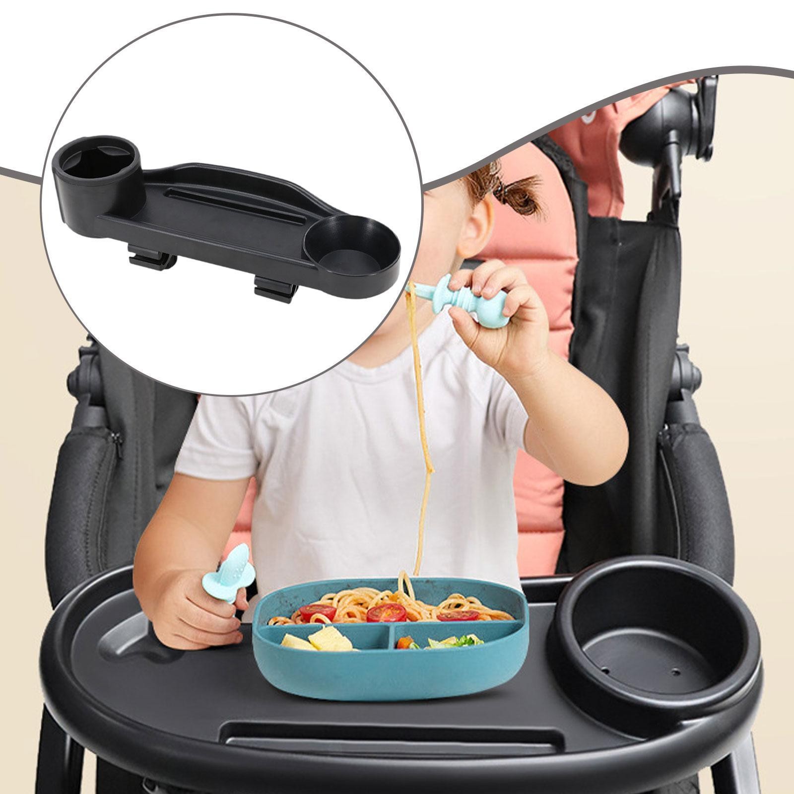 Stroller Tray Handrest Dish Attachment