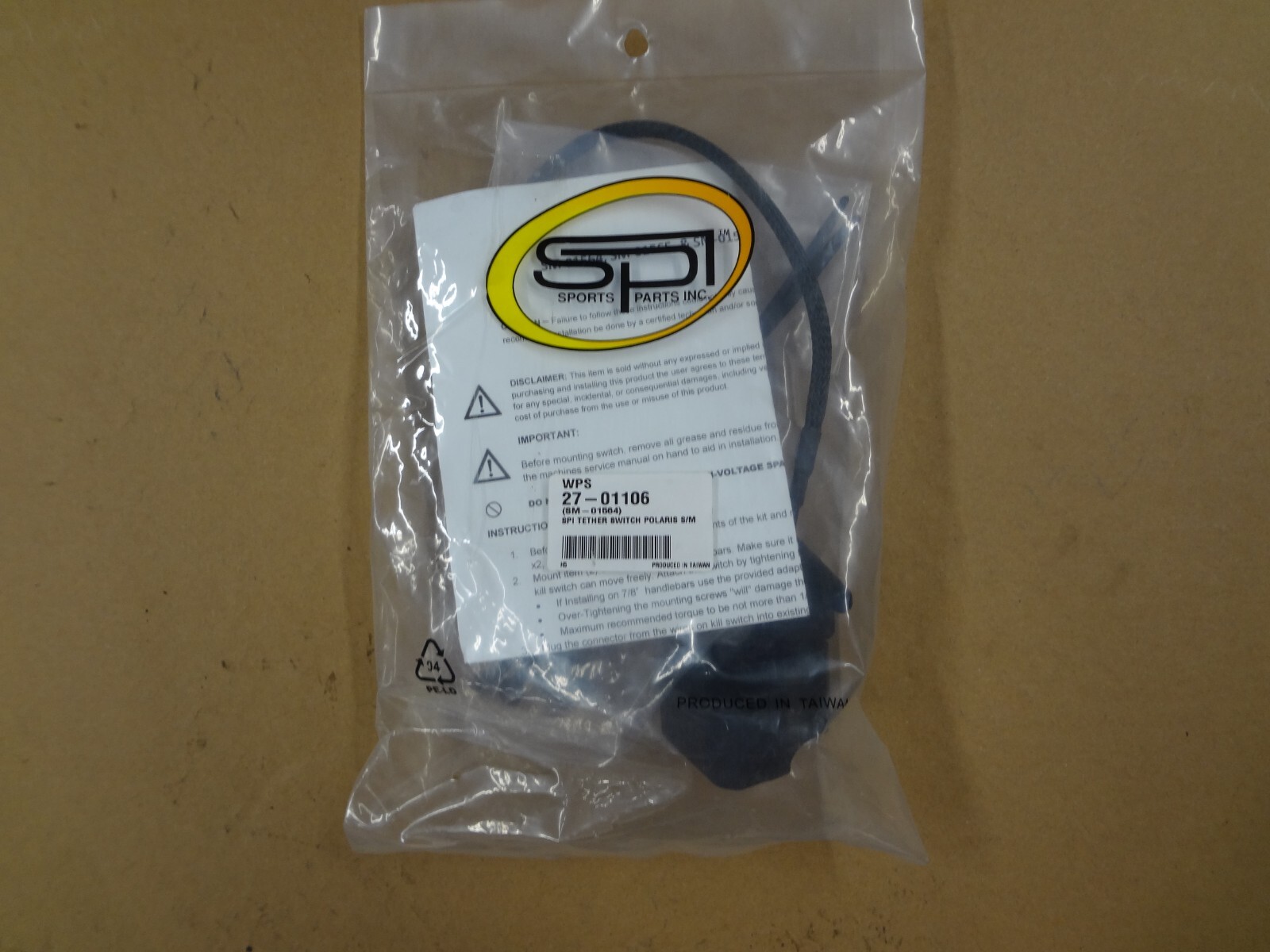 Polaris Tether Switch for Polaris SM-01564          shelf#156