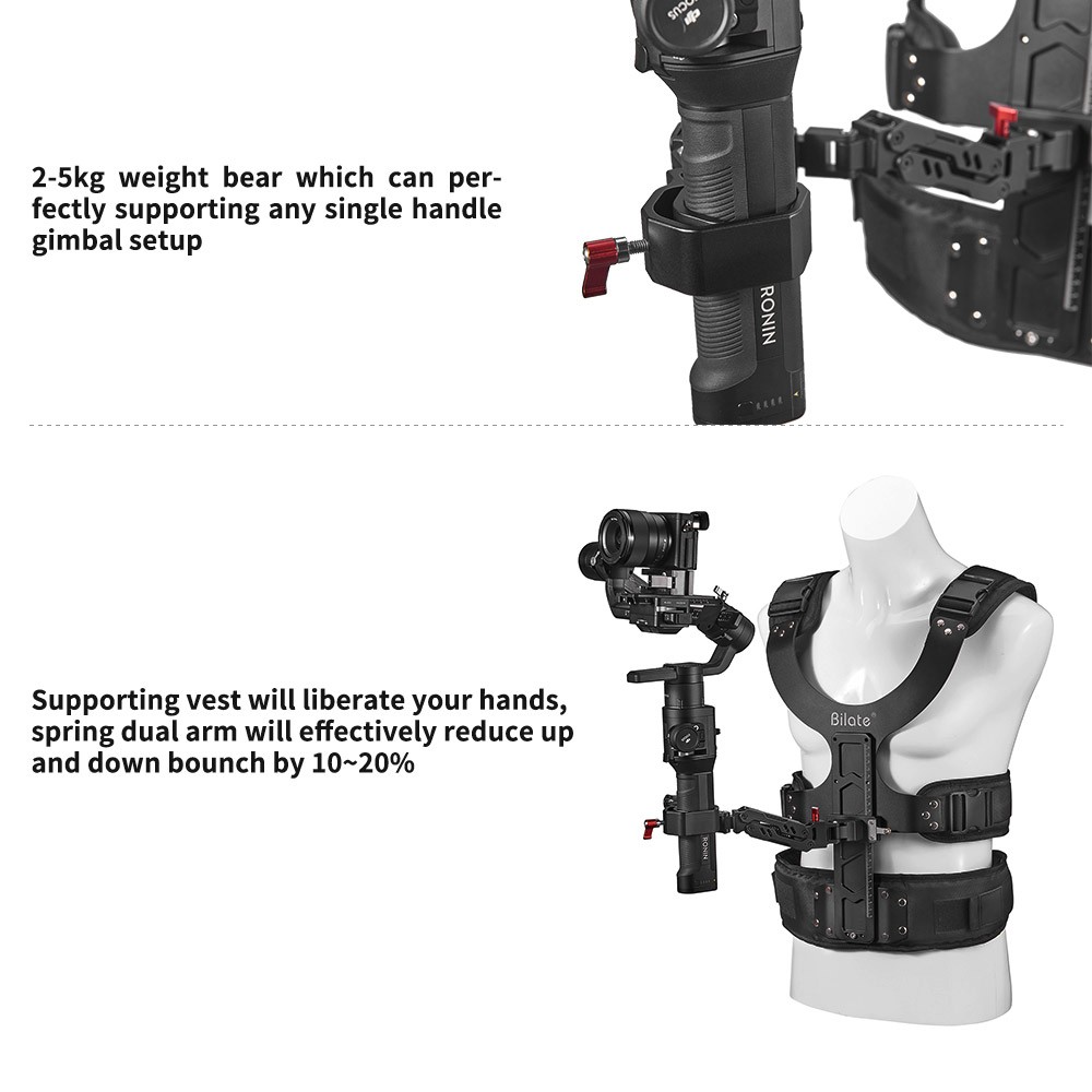 DF DIGITALFOTO THANOS Gimbal Stabilizer Supporting System With Dual-Spring Arm +