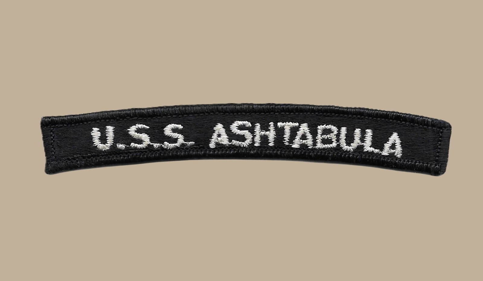 US Navy AO-51 USS Ashtabula Fleet Replenishment Oiler UIM Rocker Tab (01)
