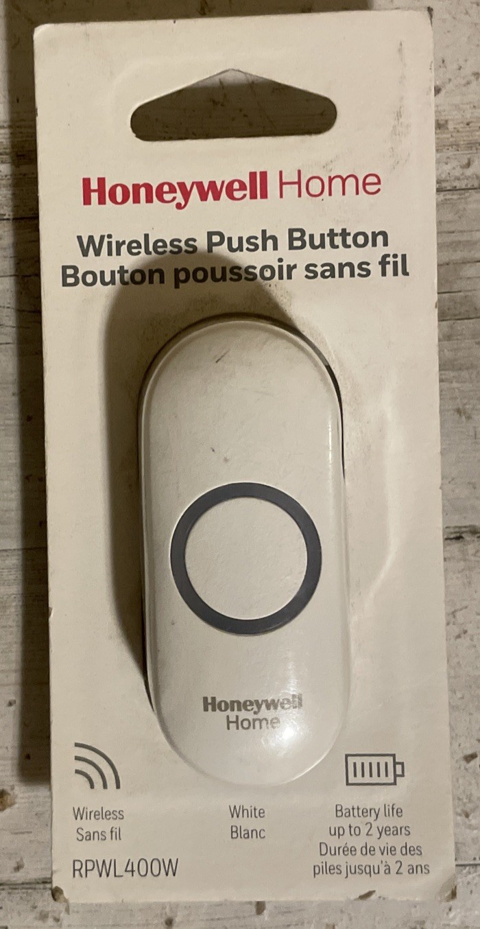 Home RPWL400W2000  Series 3, 4, 5, 9 Wireless Doorbell Push Button with Halo Lig