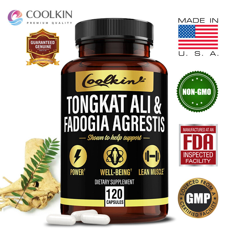 Tongkat & Fadogia Agrestis 1100mg -Men's Testosterone Booster,Energy & Endurance