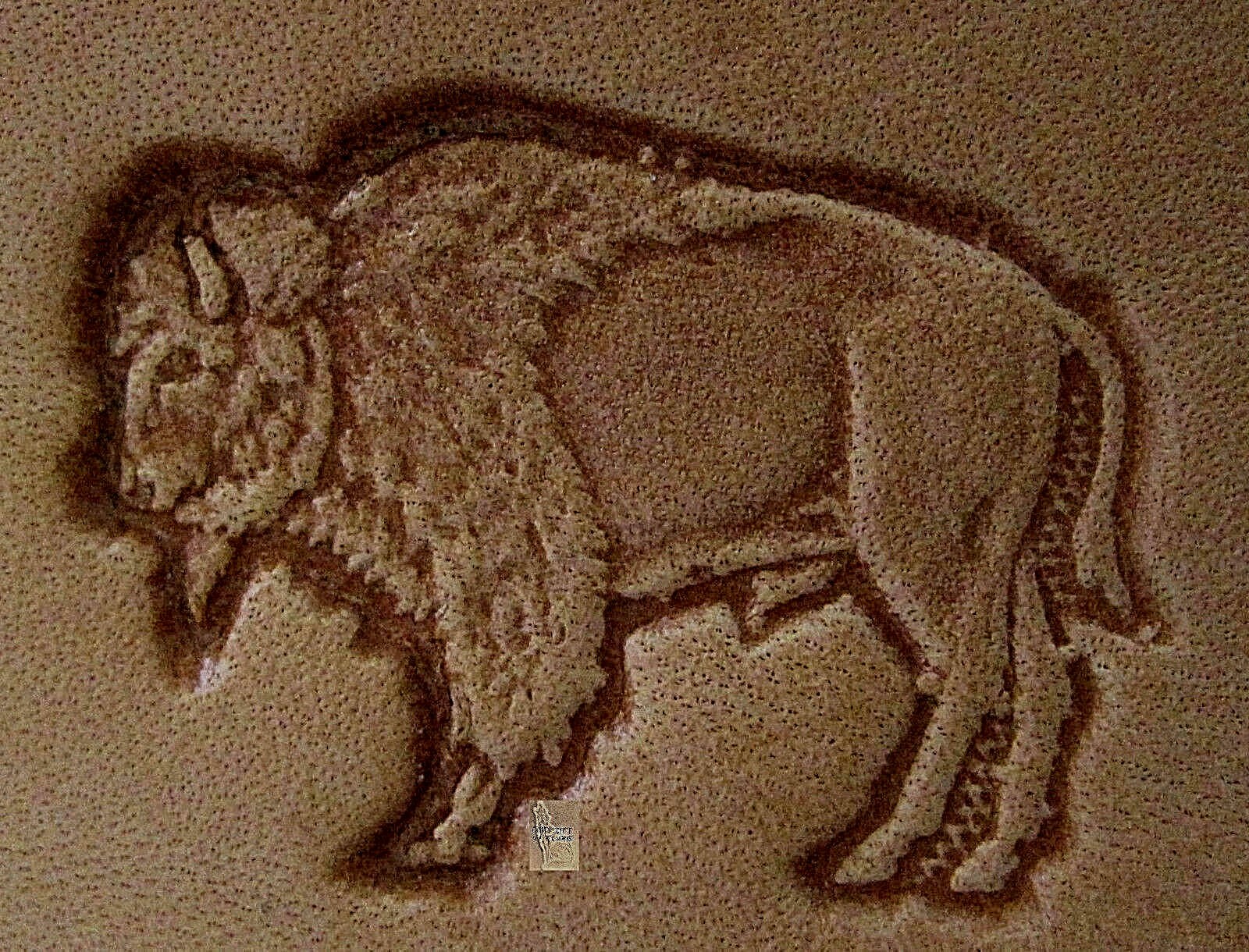 * CRAFTOOL - TANDY LEATHER FACTORY 3D STAMP - 8418 - BUFFALO  88418-00