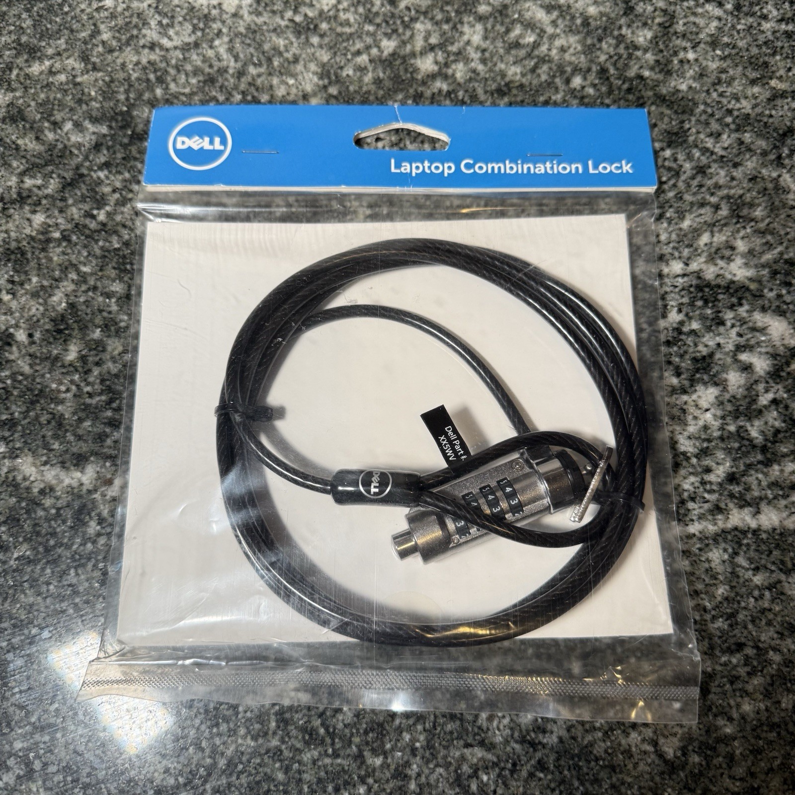 Dell Laptop Combination Lock XX5WV