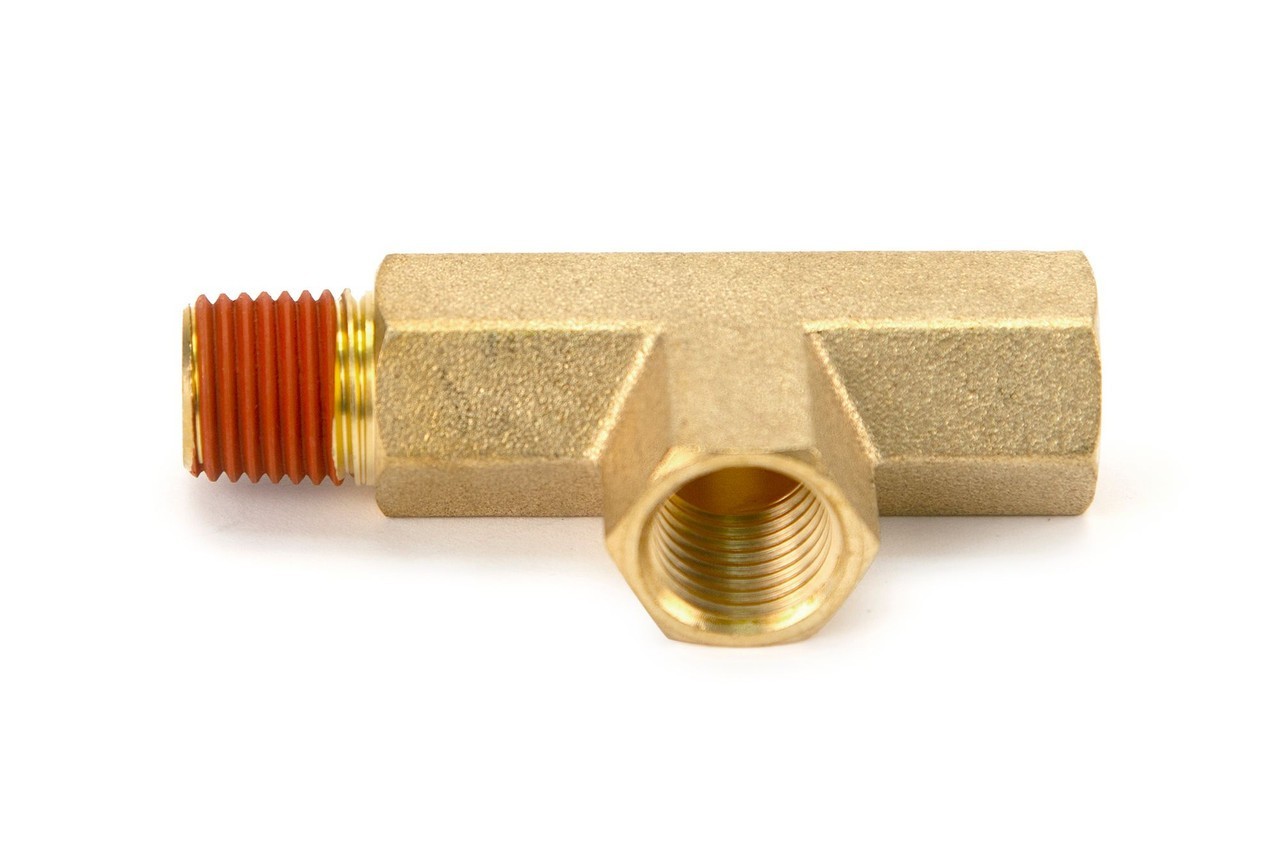 1/4 Inch Male x Female x Female NPT T-Fitting Universal Adapter (92848)