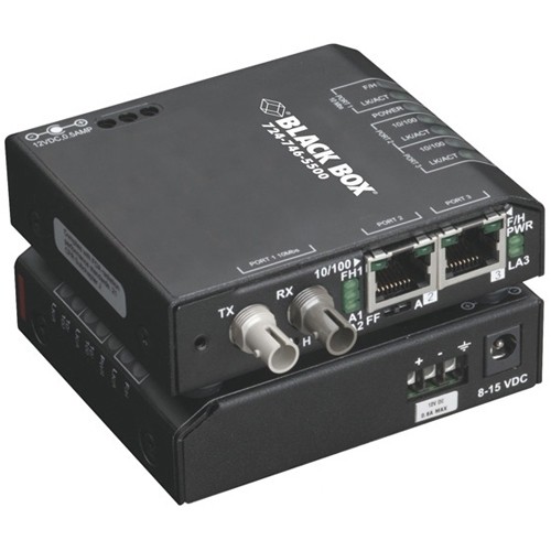 BlackBox LBH100ASSC Media Converter 2x RJ-45 10/100Base-TX