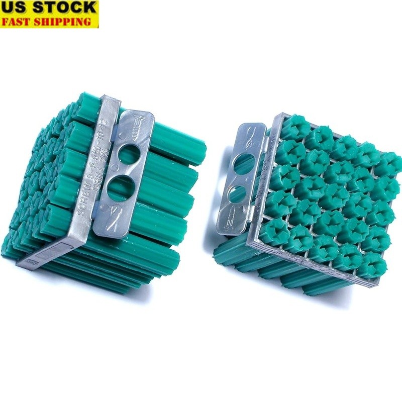 1/4" Vinyl Fluted Dowels 1-1/2" Length 9/32" Drill Size Furniture Repair New