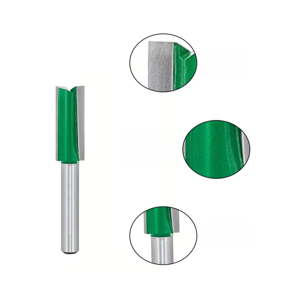 12 Shank Straight Router Bit for Reliable Performance in Wood Projects