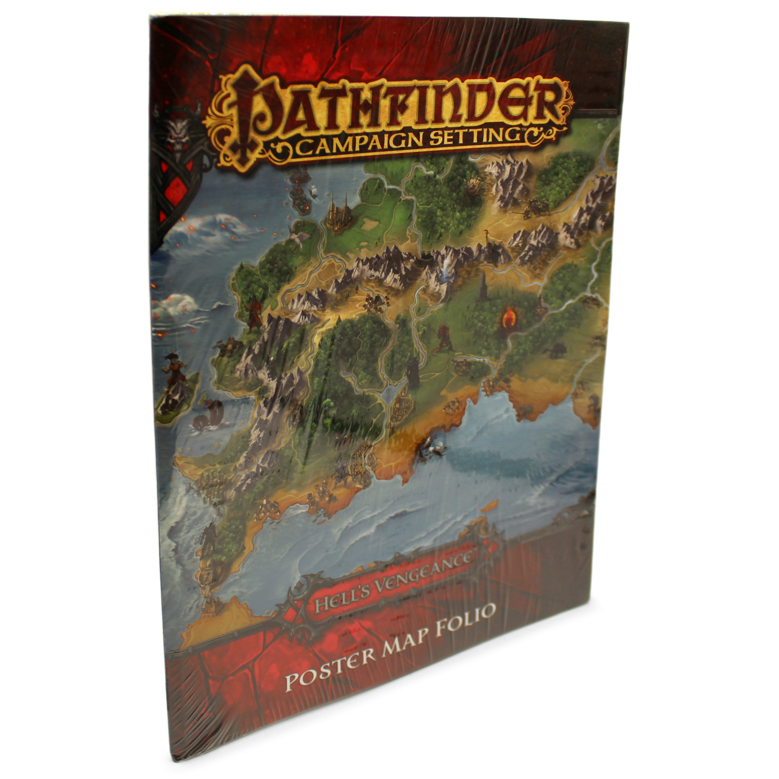 Pathfinder (RPG) Campaign Setting: Hell's Vengeance Poster Map Folio