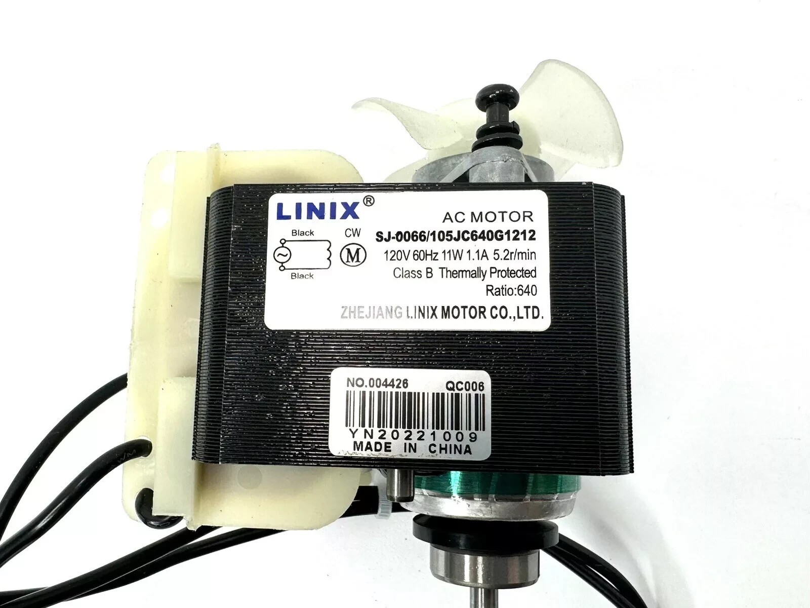 Thereye Nugget Ice Maker Machine Compressor Fan Replacment for ER-IMO3, Linix