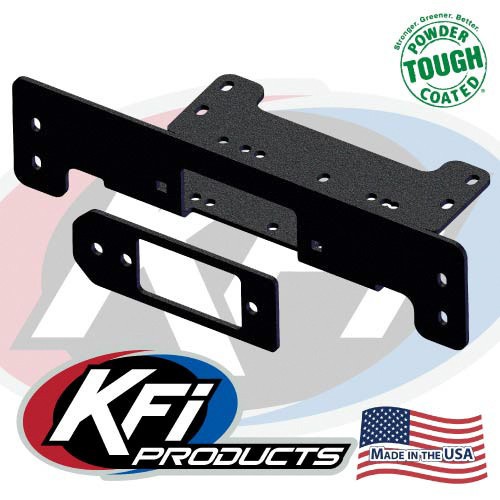 KFI Products Winch Mount for 2019-2023 Kawasaki KAF400 Mule SX 4x4 FI UTV