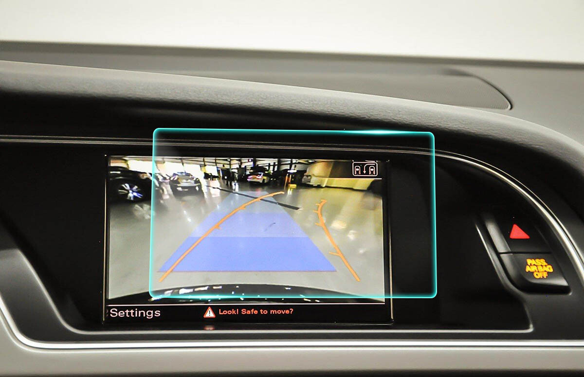 Crystal Clear Screen Protector for 2011 Audi S5 Vehicle Navigation